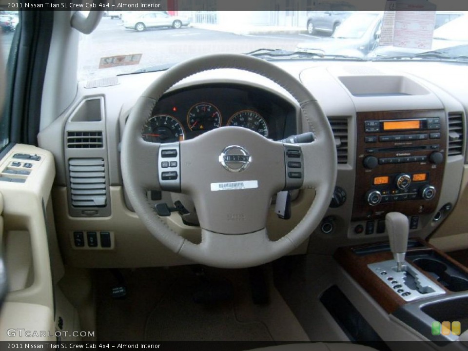 Almond Interior Dashboard for the 2011 Nissan Titan SL Crew Cab 4x4 #45905300