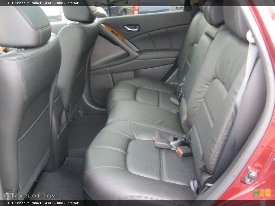 Black Interior Photo for the 2011 Nissan Murano LE AWD #45905544