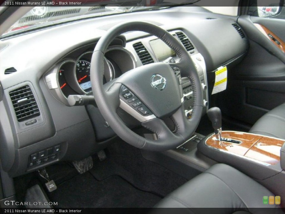 Black Interior Prime Interior for the 2011 Nissan Murano LE AWD #45905609