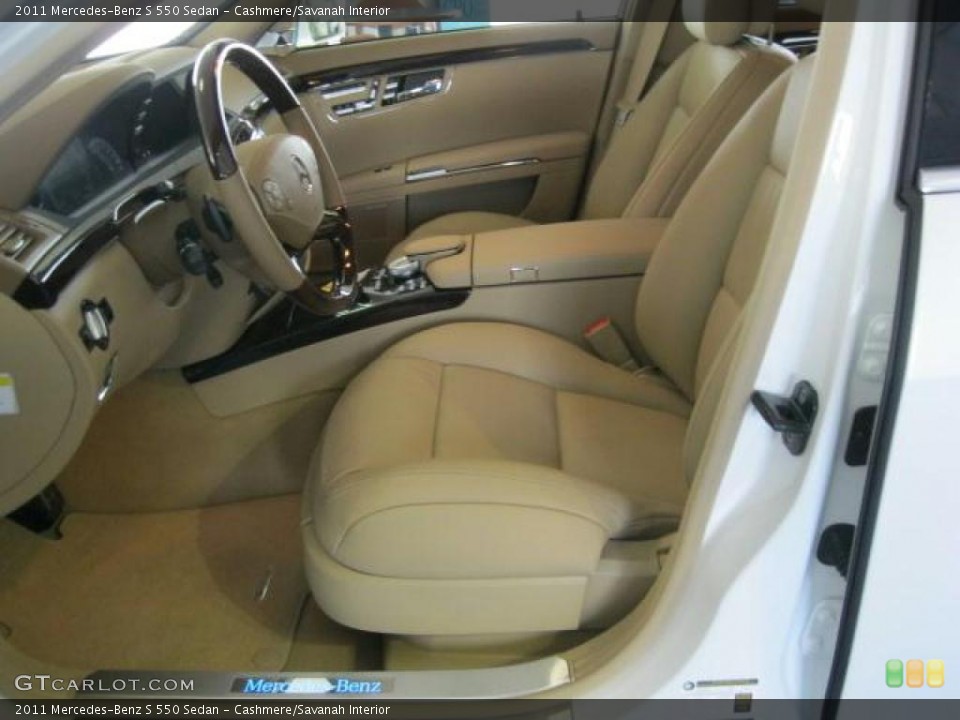 Cashmere/Savanah Interior Photo for the 2011 Mercedes-Benz S 550 Sedan #45905867