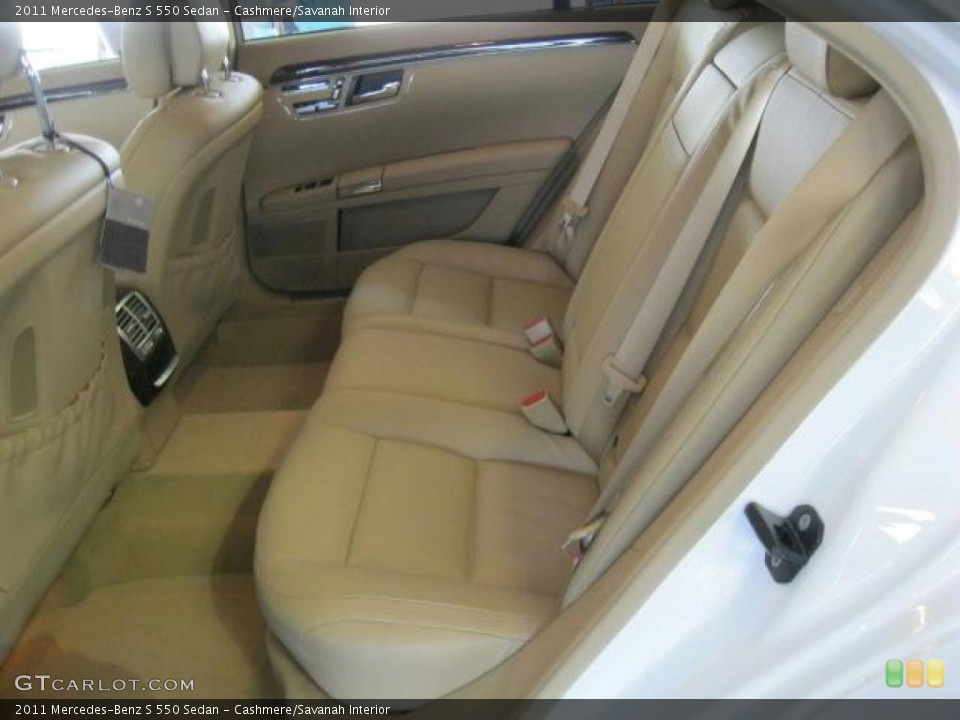 Cashmere/Savanah Interior Photo for the 2011 Mercedes-Benz S 550 Sedan #45905876