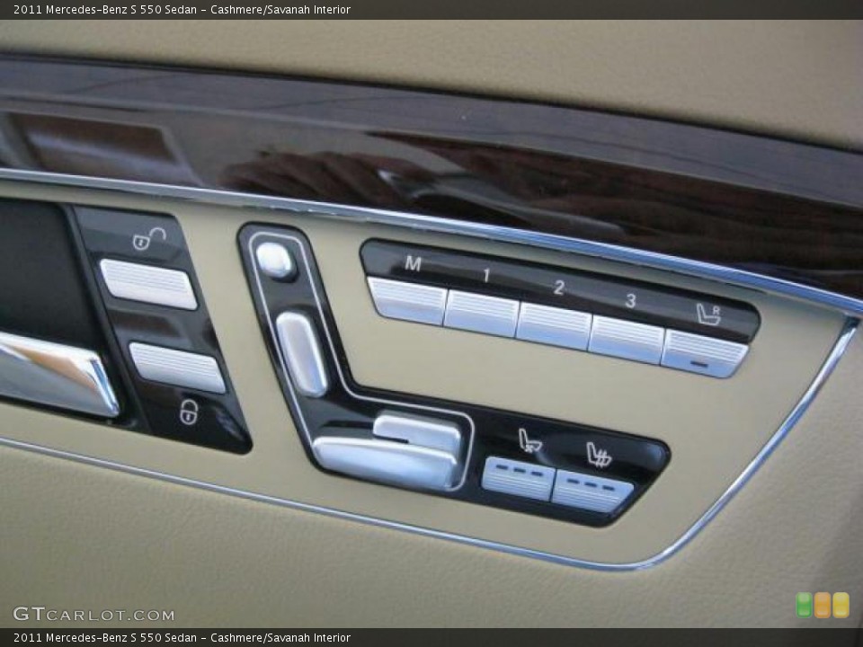 Cashmere/Savanah Interior Controls for the 2011 Mercedes-Benz S 550 Sedan #45905897