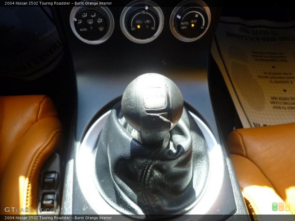 Burnt Orange Interior Transmission for the 2004 Nissan 350Z Touring Roadster #45906059