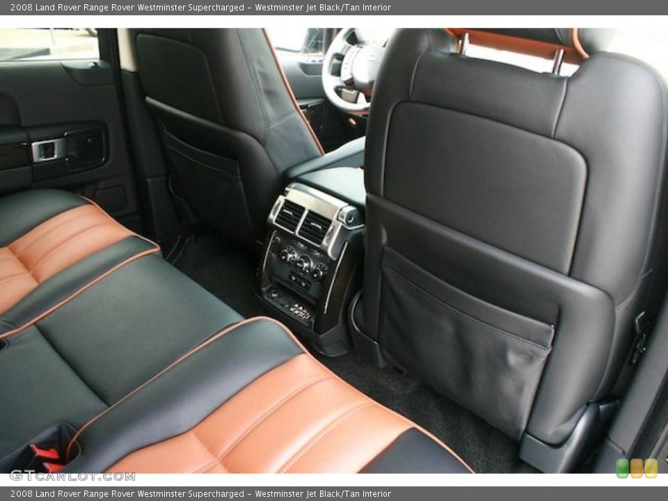 Westminster Jet Black/Tan Interior Photo for the 2008 Land Rover Range Rover Westminster Supercharged #45906581