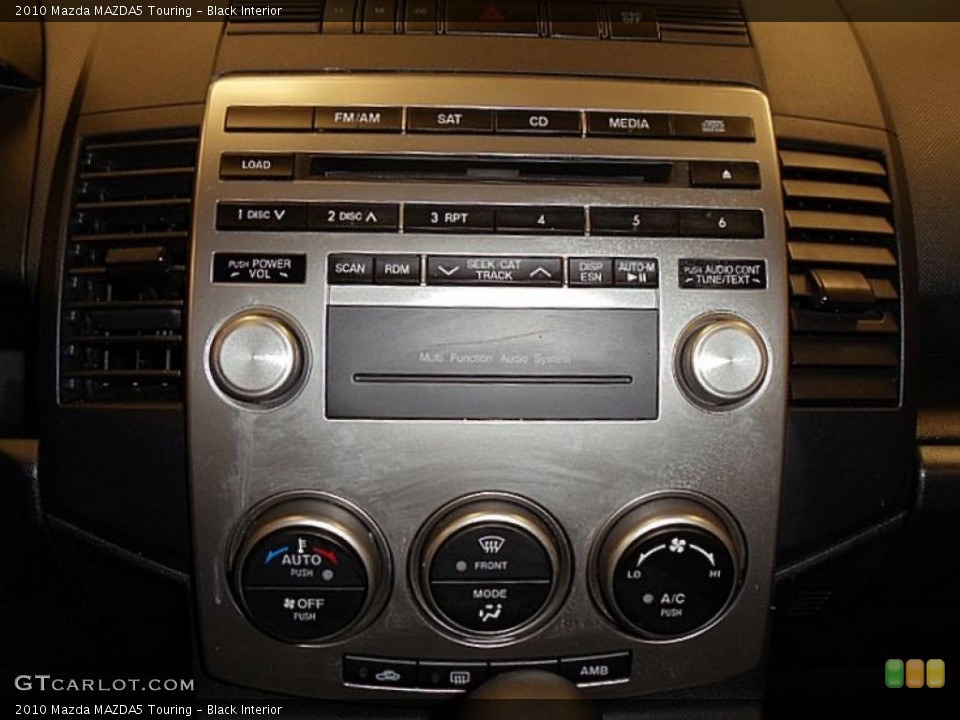 Black Interior Controls for the 2010 Mazda MAZDA5 Touring #45909183