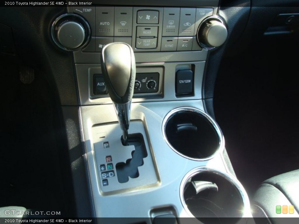 Black Interior Transmission for the 2010 Toyota Highlander SE 4WD #45910367