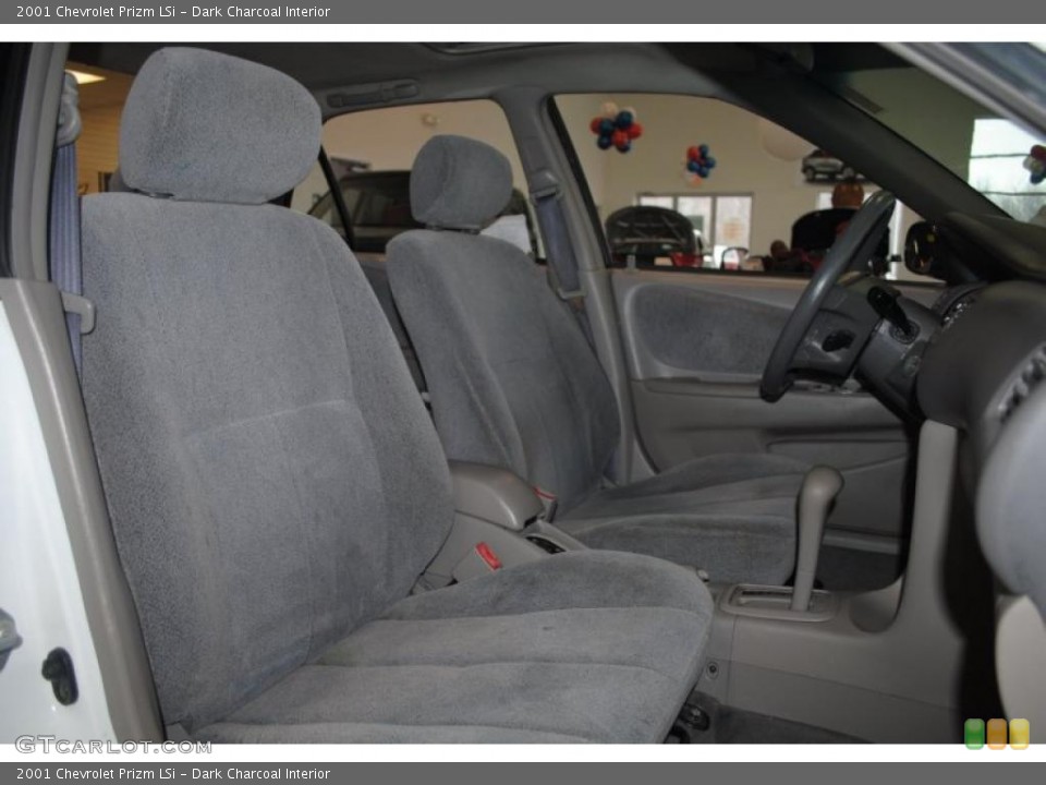 Dark Charcoal 2001 Chevrolet Prizm Interiors