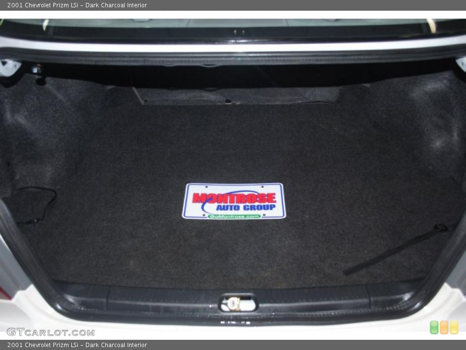 Dark Charcoal Interior Trunk for the 2001 Chevrolet Prizm LSi #45912036