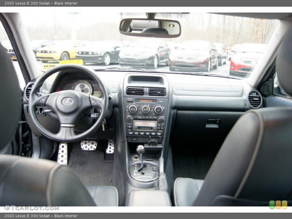 Black Interior Dashboard for the 2003 Lexus IS 300 Sedan #45914451