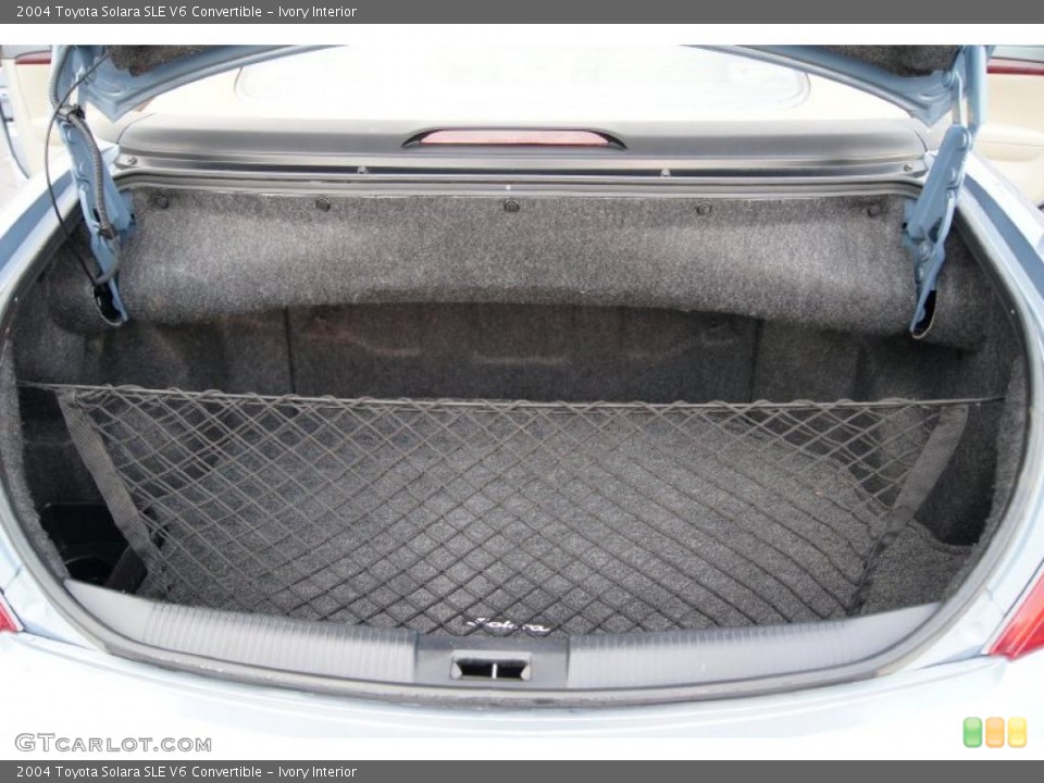 Ivory Interior Trunk for the 2004 Toyota Solara SLE V6 Convertible #45915243
