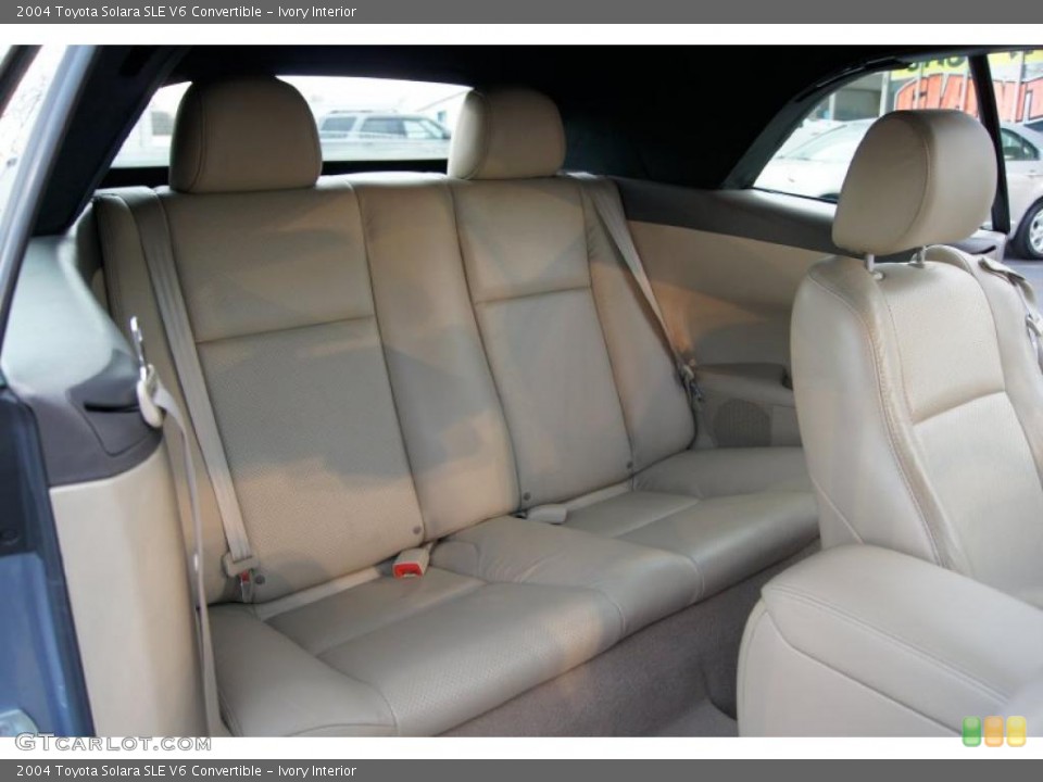 Ivory Interior Photo for the 2004 Toyota Solara SLE V6 Convertible #45915249