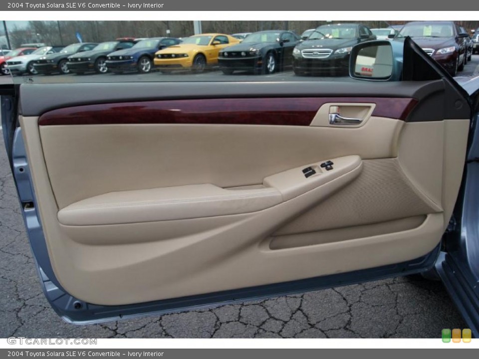 Ivory Interior Door Panel for the 2004 Toyota Solara SLE V6 Convertible #45915294