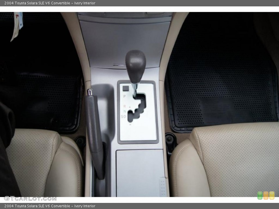 Ivory Interior Transmission for the 2004 Toyota Solara SLE V6 Convertible #45915393