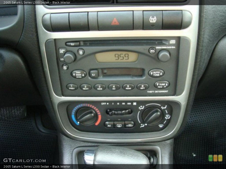 Black Interior Controls for the 2005 Saturn L Series L300 Sedan #45916180