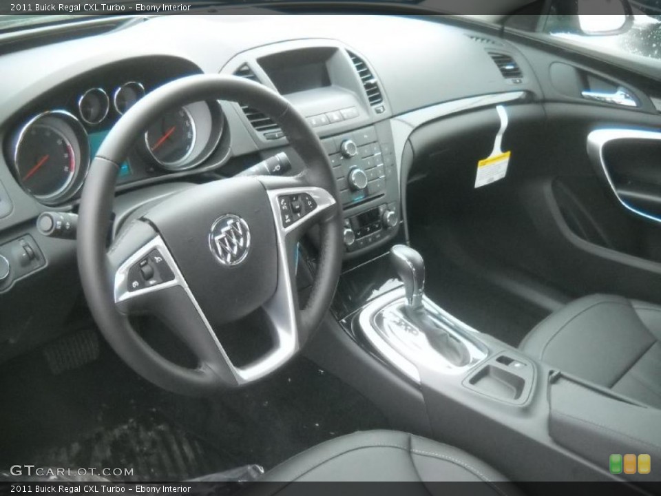Ebony Interior Prime Interior for the 2011 Buick Regal CXL Turbo #45917757