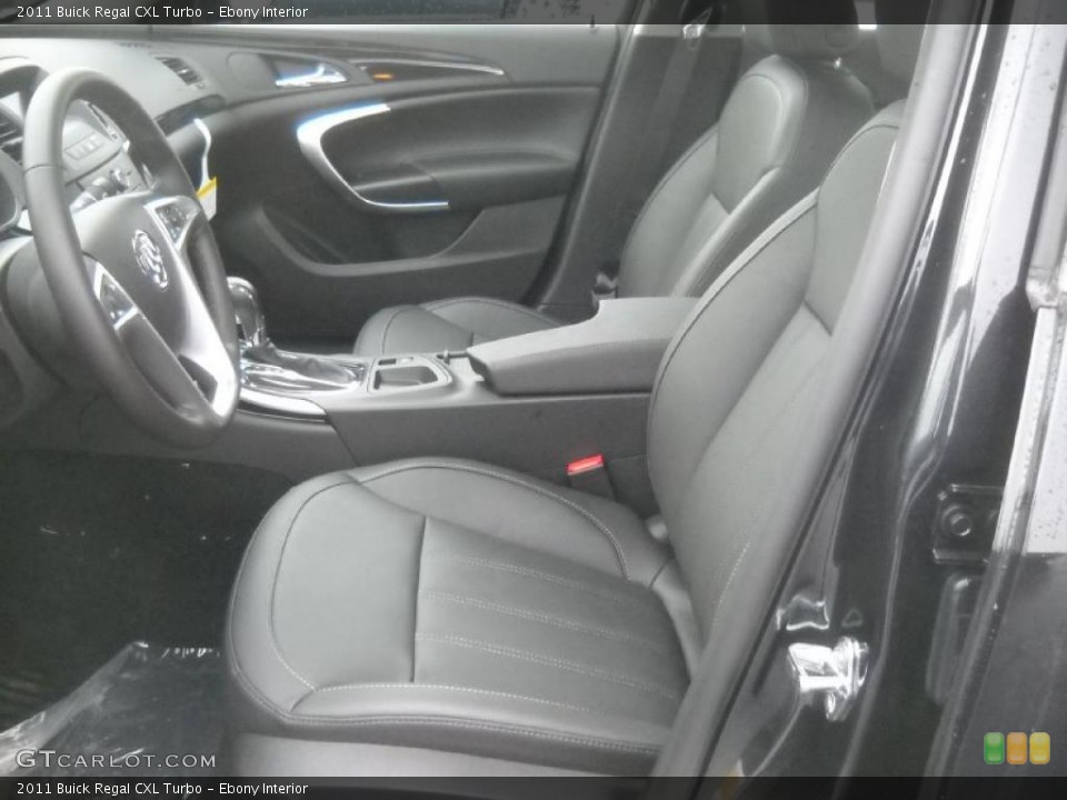 Ebony Interior Photo for the 2011 Buick Regal CXL Turbo #45917763