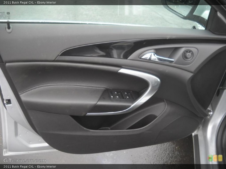 Ebony Interior Door Panel for the 2011 Buick Regal CXL #45917922