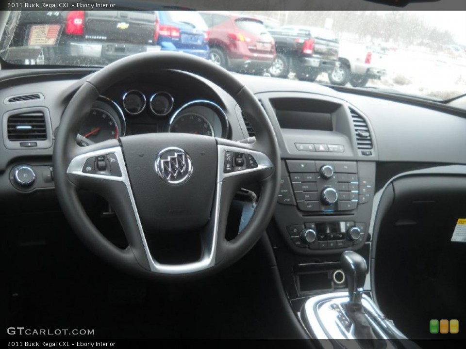 Ebony Interior Dashboard for the 2011 Buick Regal CXL #45917949
