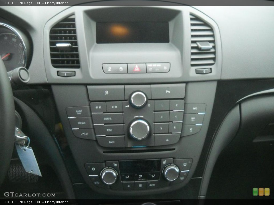 Ebony Interior Controls for the 2011 Buick Regal CXL #45917967