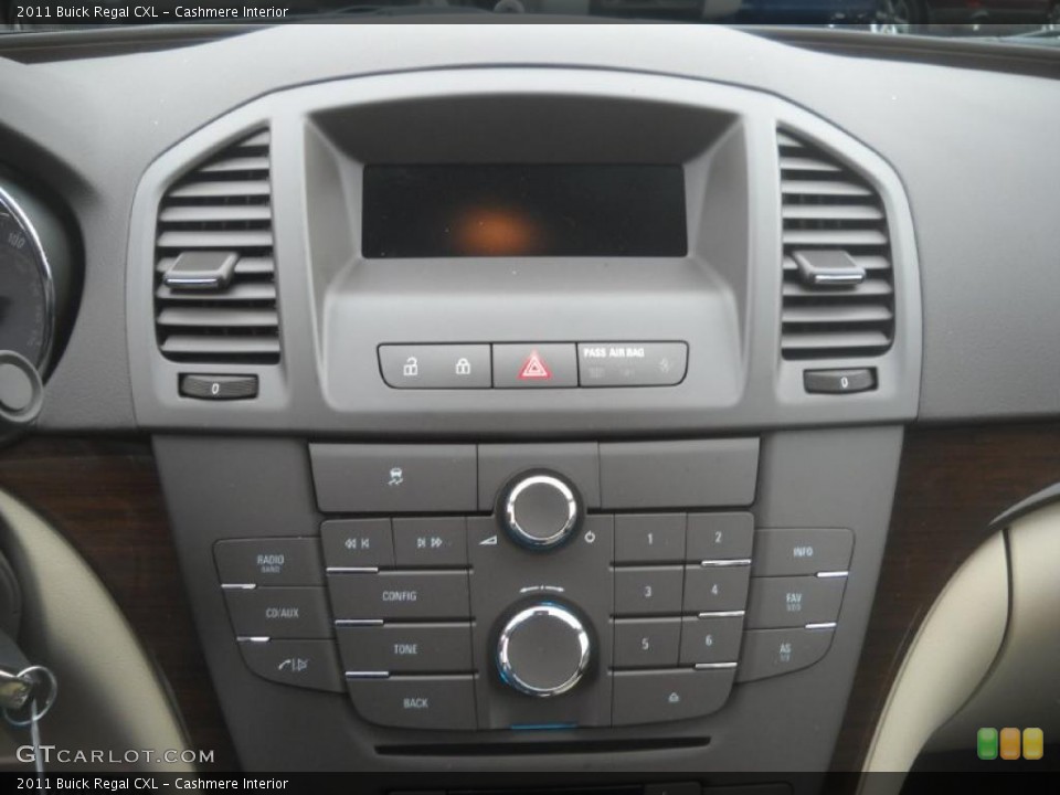 Cashmere Interior Controls for the 2011 Buick Regal CXL #45918114