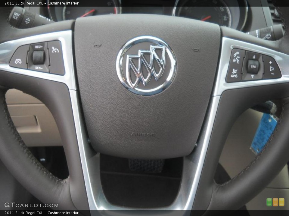 Cashmere Interior Controls for the 2011 Buick Regal CXL #45918126