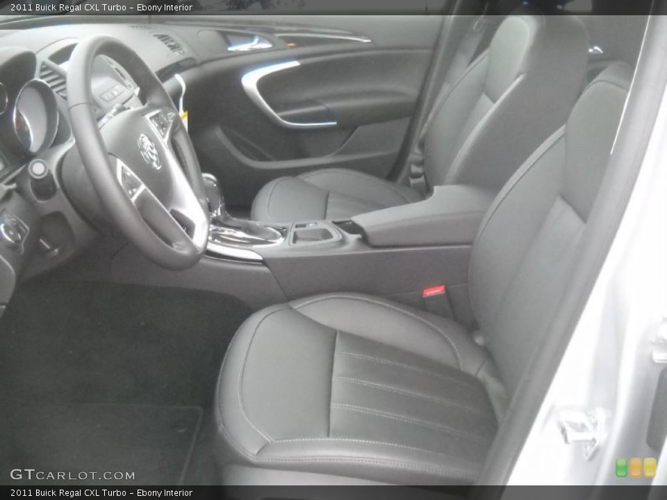 Ebony Interior Photo for the 2011 Buick Regal CXL Turbo #45918195