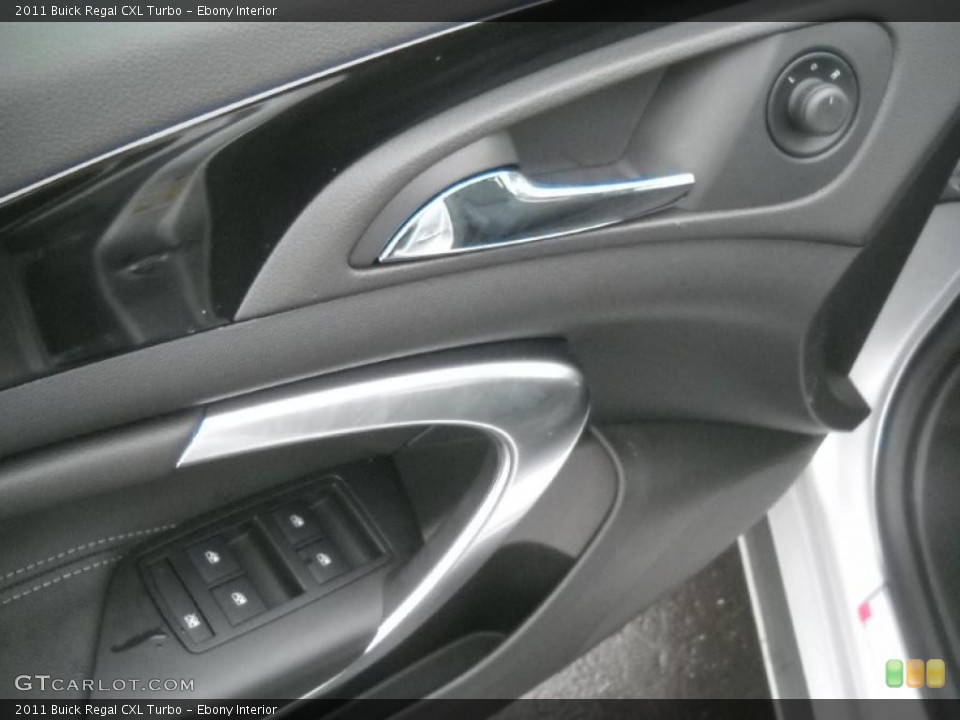 Ebony Interior Controls for the 2011 Buick Regal CXL Turbo #45918270