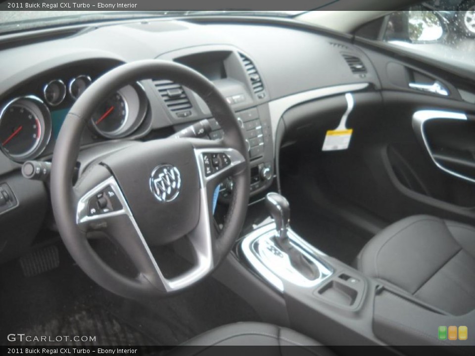 Ebony Interior Prime Interior for the 2011 Buick Regal CXL Turbo #45918558