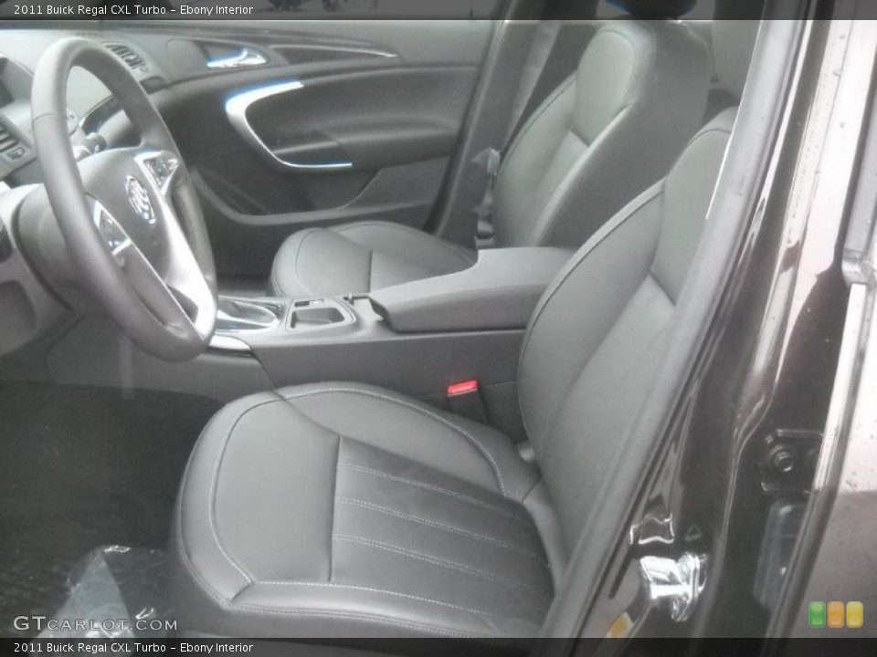 Ebony Interior Photo for the 2011 Buick Regal CXL Turbo #45918570