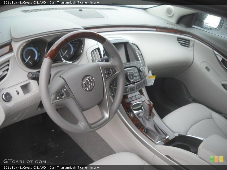 Dark Titanium/Light Titanium Interior Prime Interior for the 2011 Buick LaCrosse CXL AWD #45918705