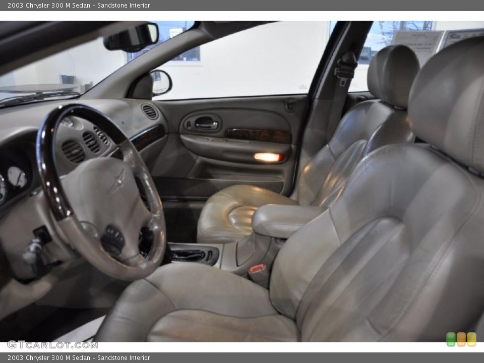Sandstone Interior Photo for the 2003 Chrysler 300 M Sedan #45920869