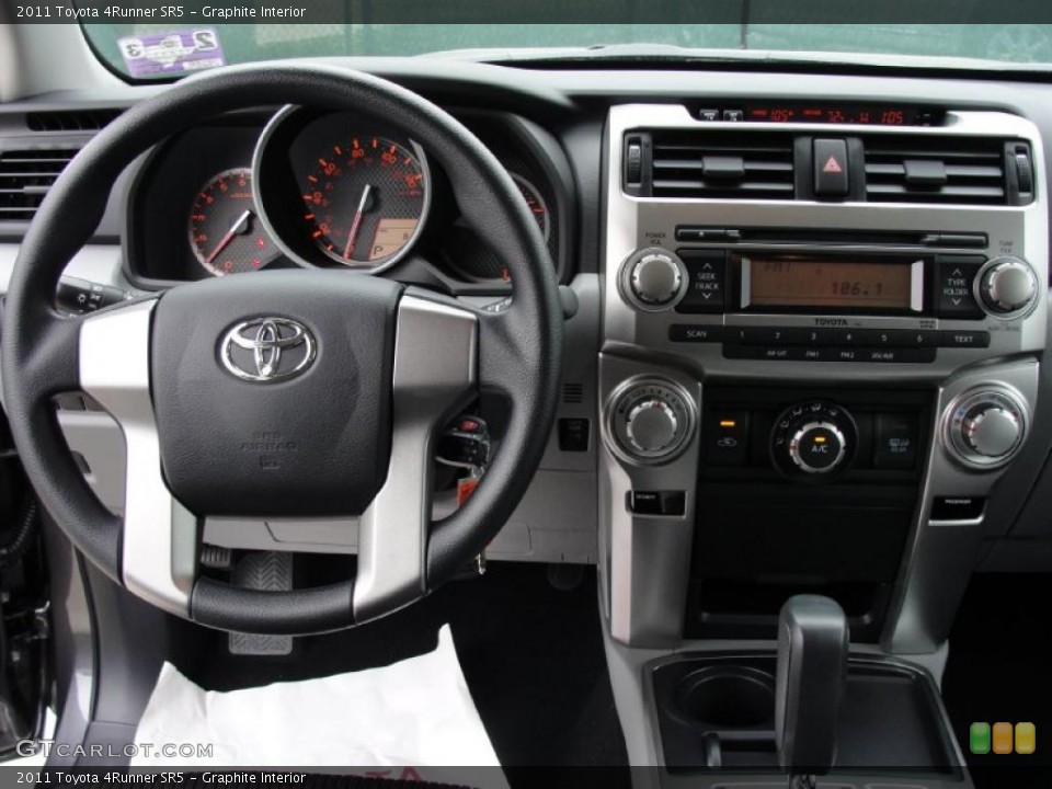 Graphite Interior Dashboard for the 2011 Toyota 4Runner SR5 #45922240