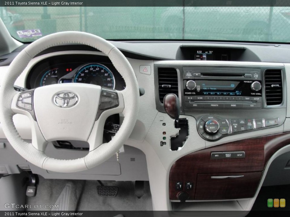 Light Gray Interior Dashboard for the 2011 Toyota Sienna XLE #45923734