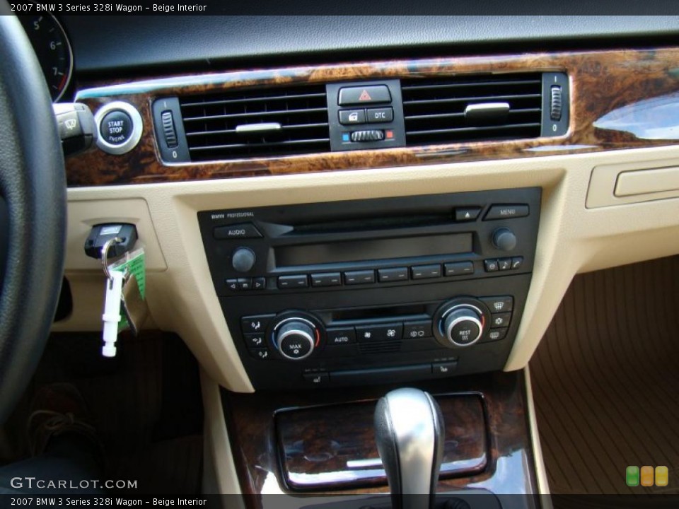 Beige Interior Controls for the 2007 BMW 3 Series 328i Wagon #45924661