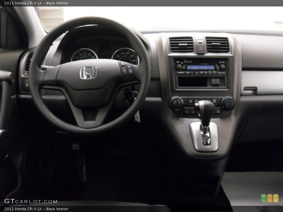 Black Interior Dashboard for the 2011 Honda CR-V LX #45925138