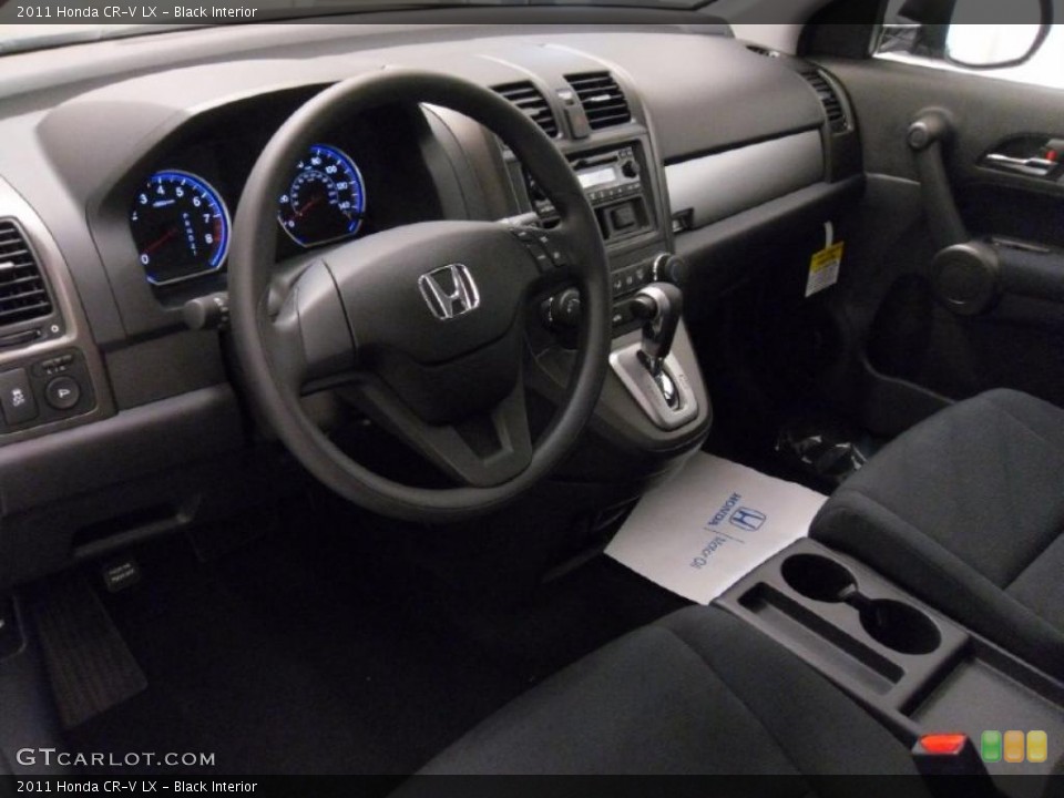 Black Interior Prime Interior for the 2011 Honda CR-V LX #45925537