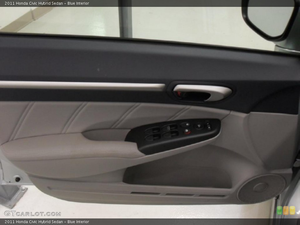 Blue Interior Door Panel for the 2011 Honda Civic Hybrid Sedan #45925930