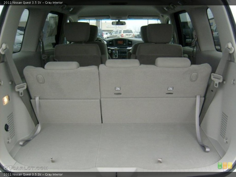 Gray Interior Trunk for the 2011 Nissan Quest 3.5 SV #45927049