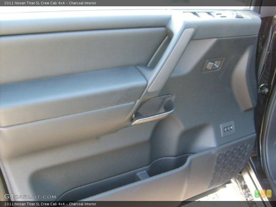 Charcoal Interior Door Panel for the 2011 Nissan Titan SL Crew Cab 4x4 #45927229