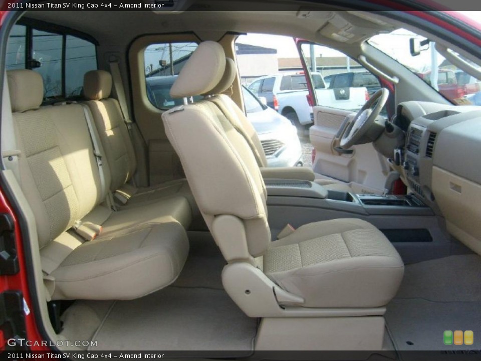 Almond Interior Photo for the 2011 Nissan Titan SV King Cab 4x4 #45927304