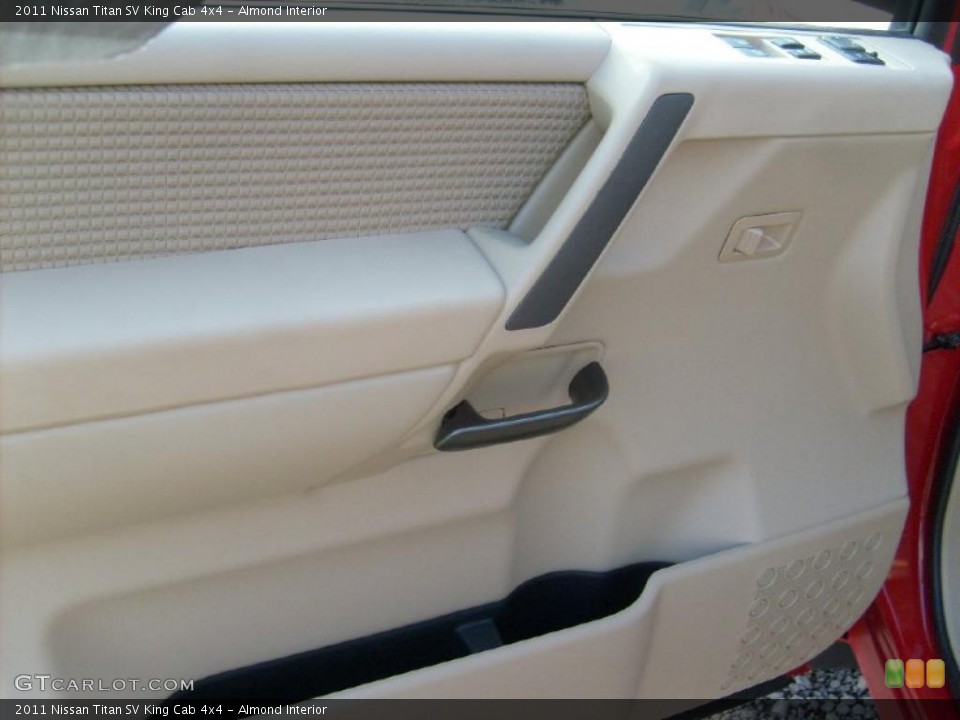 Almond Interior Door Panel for the 2011 Nissan Titan SV King Cab 4x4 #45927400