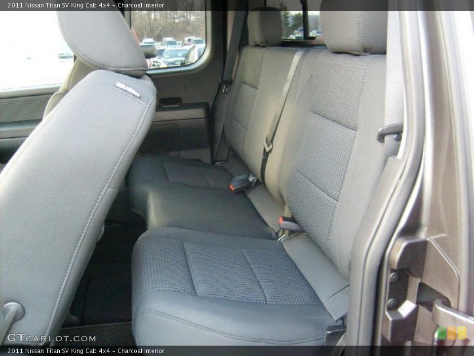 Charcoal Interior Photo for the 2011 Nissan Titan SV King Cab 4x4 #45927652