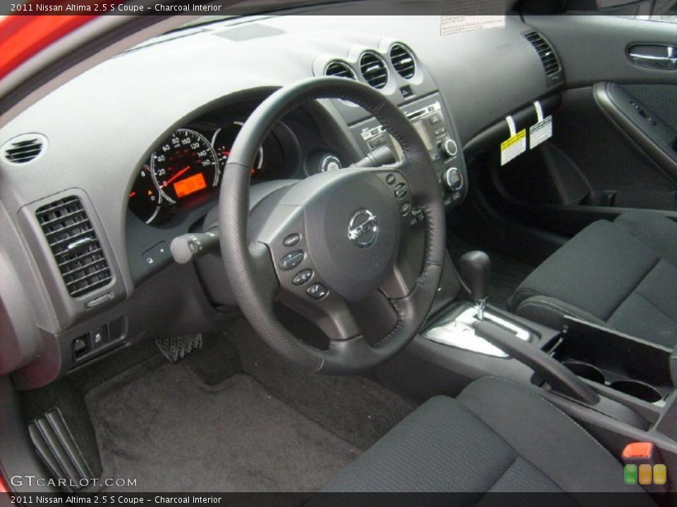 Charcoal Interior Dashboard for the 2011 Nissan Altima 2.5 S Coupe #45927835