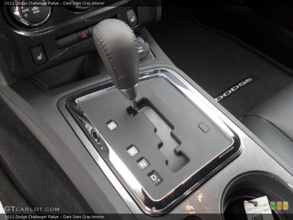 Dark Slate Gray Interior Transmission for the 2011 Dodge Challenger Rallye #45928000