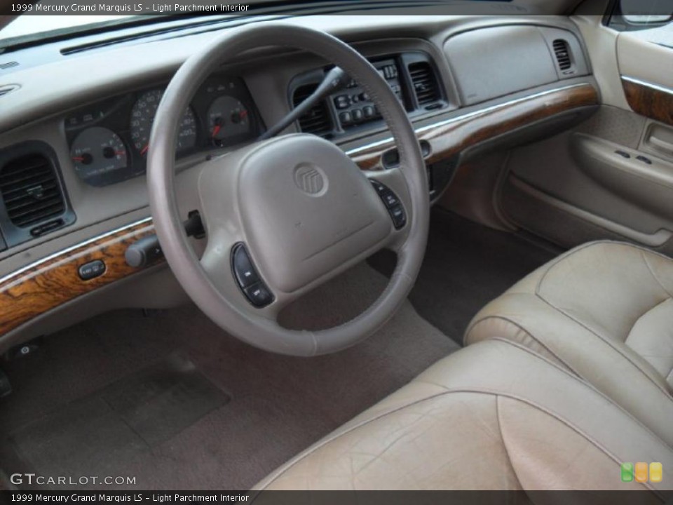 Light Parchment 1999 Mercury Grand Marquis Interiors