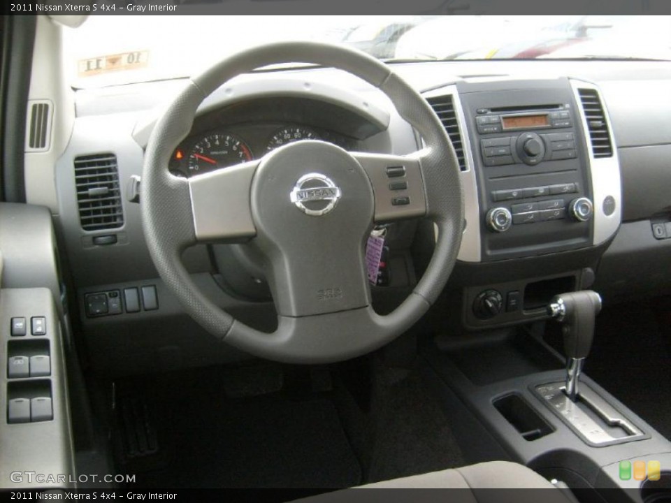 Gray Interior Dashboard for the 2011 Nissan Xterra S 4x4 #45928663