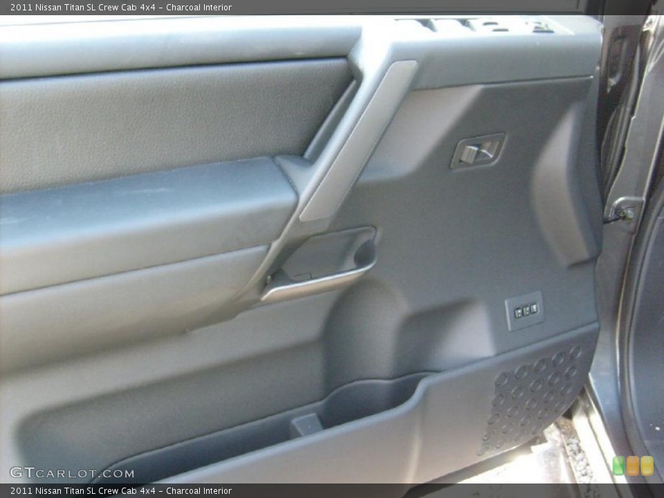 Charcoal Interior Door Panel for the 2011 Nissan Titan SL Crew Cab 4x4 #45928861
