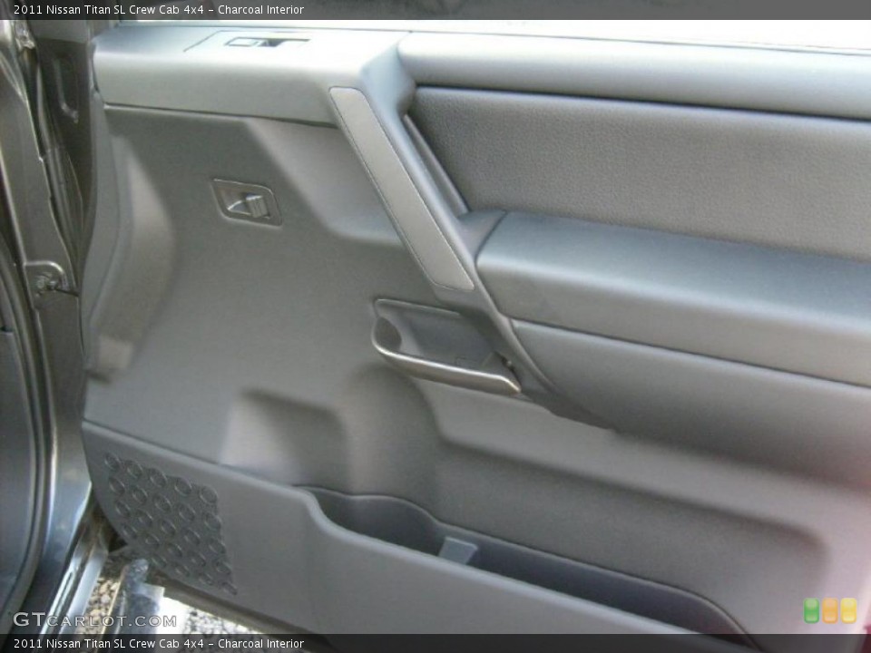 Charcoal Interior Door Panel for the 2011 Nissan Titan SL Crew Cab 4x4 #45928903