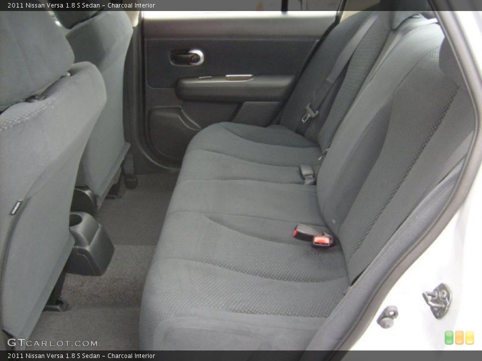 Charcoal Interior Photo for the 2011 Nissan Versa 1.8 S Sedan #45928924
