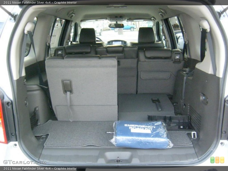 Graphite Interior Trunk for the 2011 Nissan Pathfinder Silver 4x4 #45928951